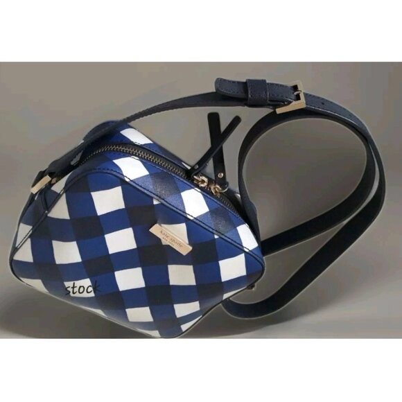 Kate Spade NY Gingham Crossbod Bag. - Picture 7 of 10